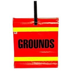 Estex Ground Flag Orange Grounds Warning Placard - 1632-GR