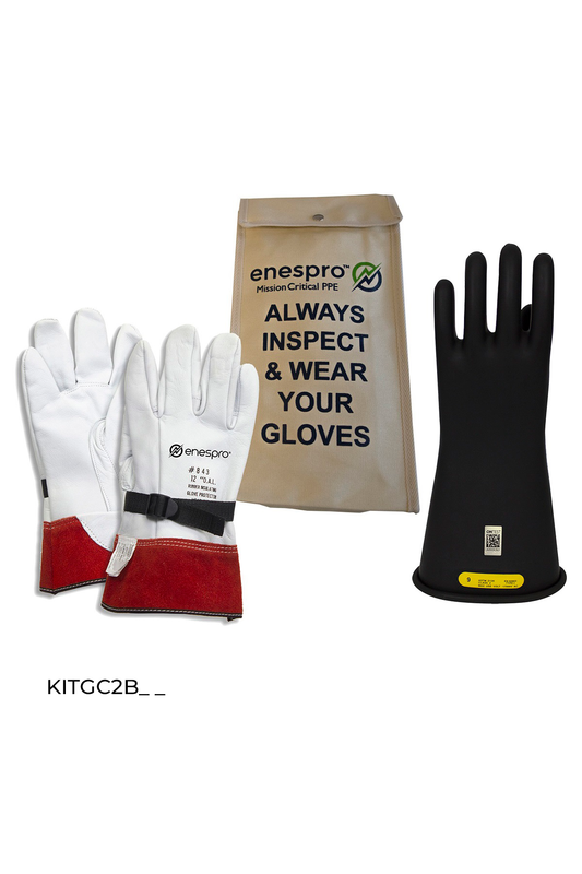 NSA 14" Class 2 Rubber Glove Kit - KITGC2B__14