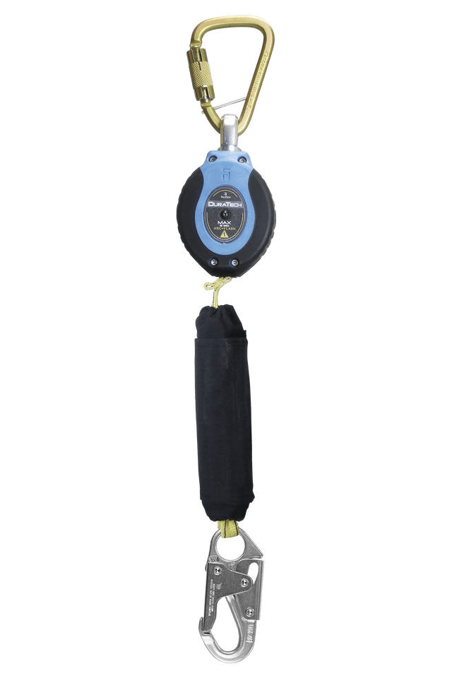 FallTech 9' Arc Flash DuraTech® MAX Personal SRL with Steel Snap Hook - 82909SC1 - J.L. Matthews Co., Inc.
