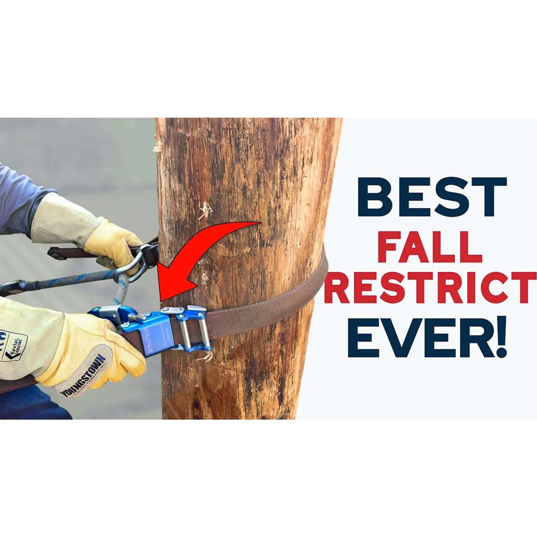 FallTech Wood Pole Fall Restrict Device