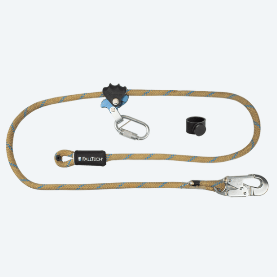 FallTech APEX™ Pro Adjustable Wood Pole Fall Restrict Device - 8180SR - Positioning Device
