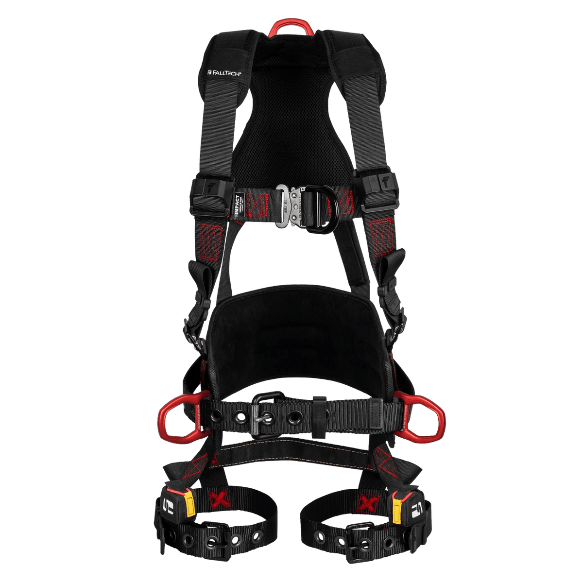 FallTech FT-Iron 4D Construction Climbing Full Body Harness - 8144FD - Harnesses-J.L. Matthews Co., Inc.