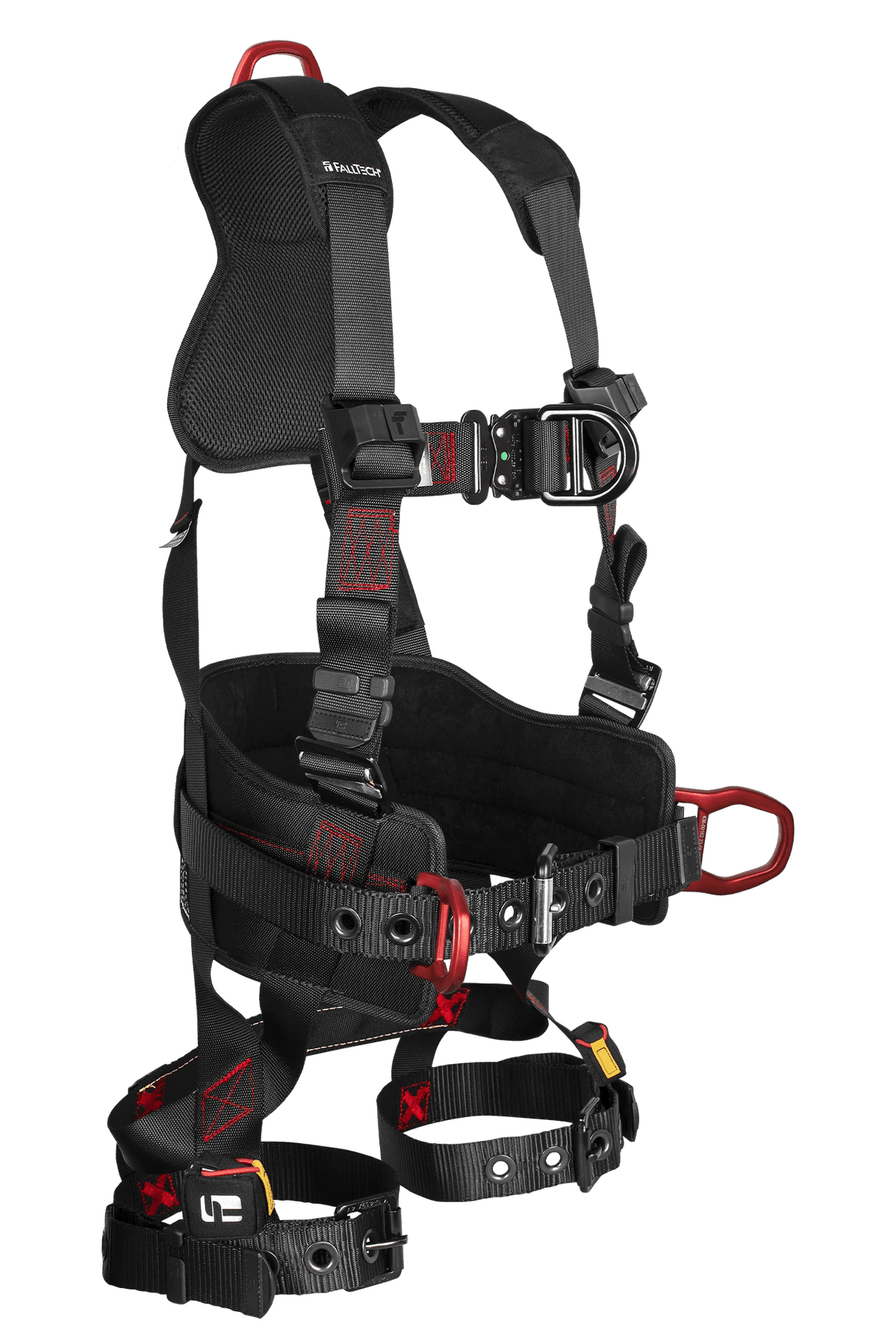 FallTech FT-Iron 4D Construction Climbing Full Body Harness - 8144FD - Harnesses-J.L. Matthews Co., Inc.