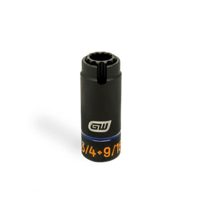 GEARWRENCH 3-in-1 Slotted Socket: 3/4" x 9/16" - GWLS34916J - Sockets-J.L. Matthews Co., Inc.