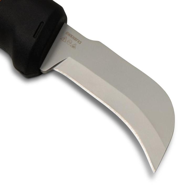 Gearwrench Lineman Fixed Blade Hawkbill Knife with Sharp Tip - GWKHBFXS - Hand Tool-J.L. Matthews Co., Inc.