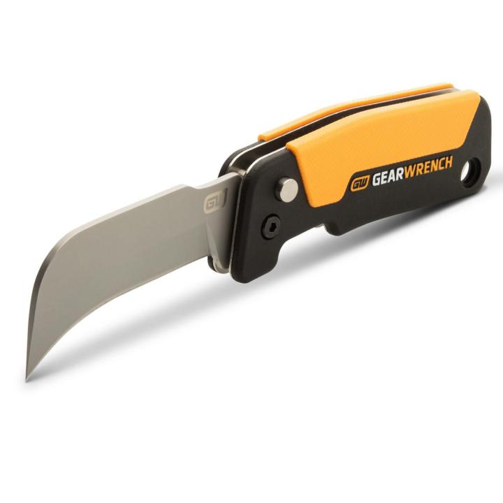 Gearwrench Lineman Folding Hawkbill Knife - GWKHBFDS - Hand Tool-J.L. Matthews Co., Inc.