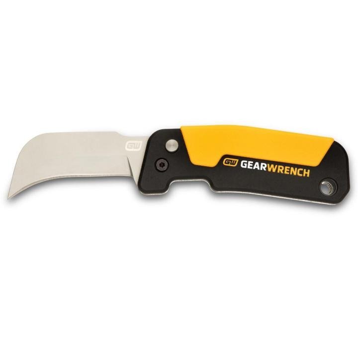 Gearwrench Lineman Folding Hawkbill Knife - GWKHBFDS - Hand Tool-J.L. Matthews Co., Inc.
