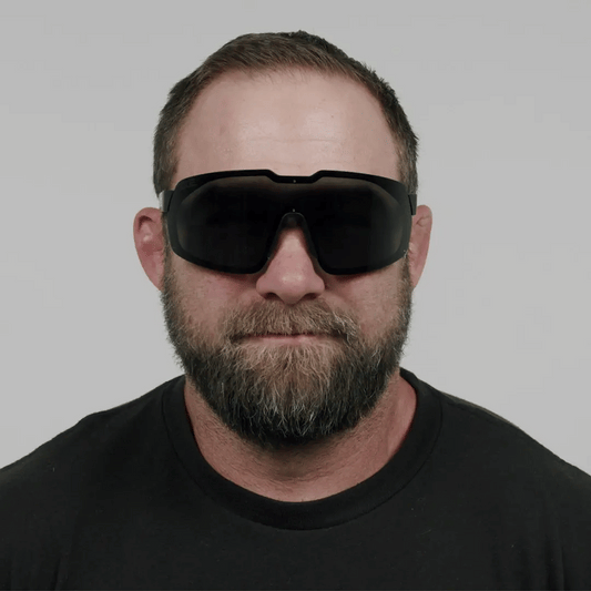 General Z87+ Matte Black - Eyewear-J.L. Matthews Co., Inc.