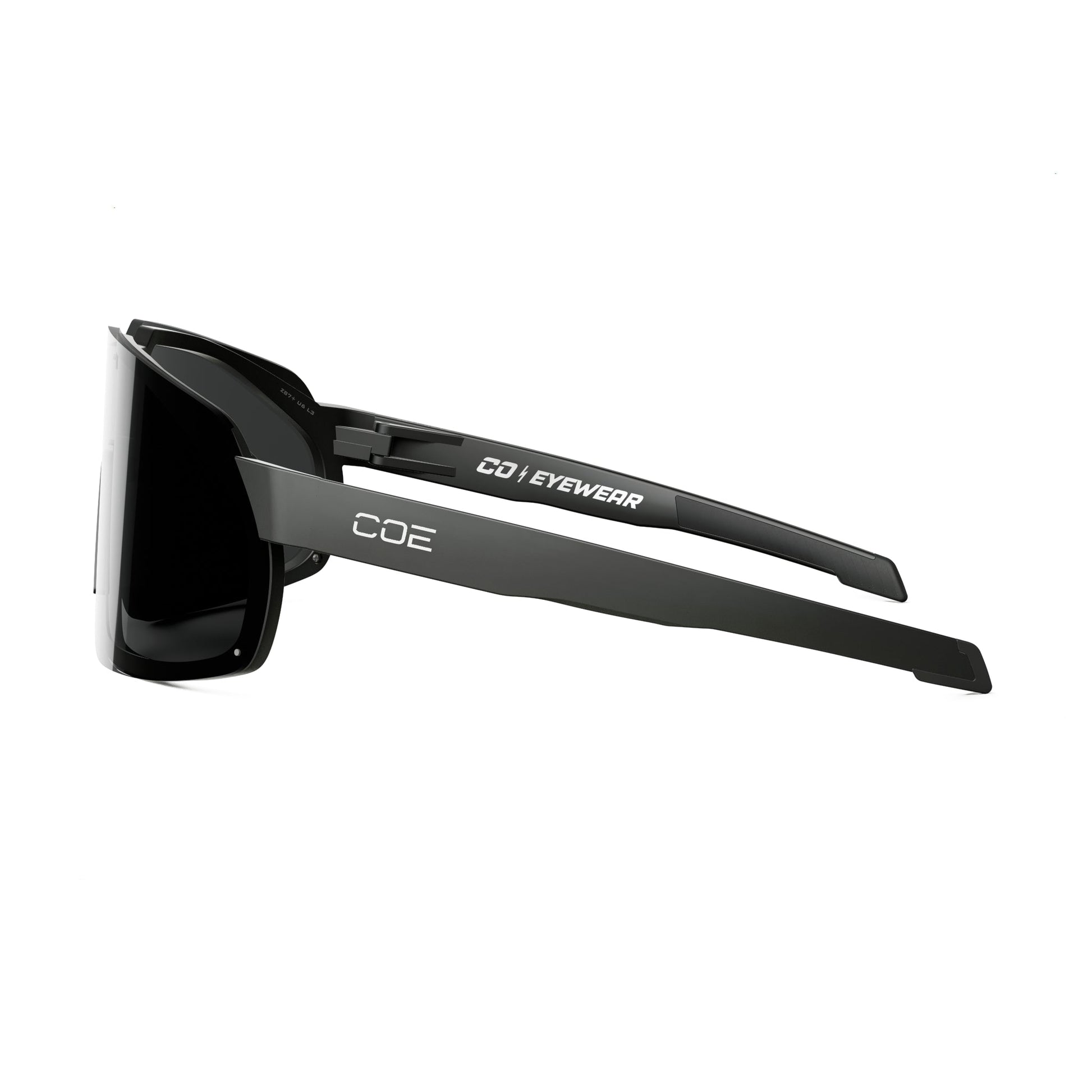 General Z87+ Matte Black - Eyewear-J.L. Matthews Co., Inc.