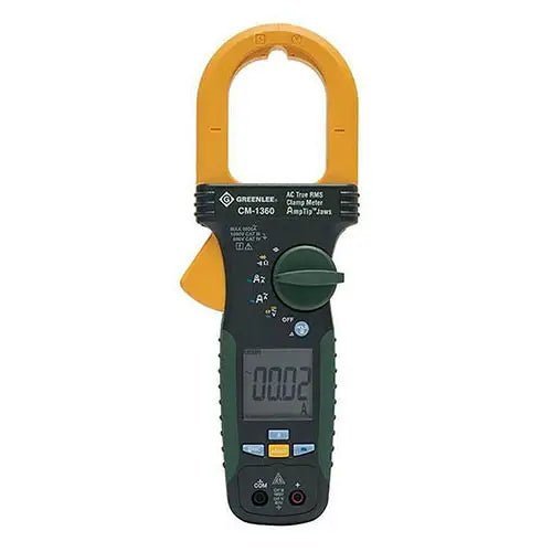 Greenlee True RMS Clamp Meter 1000 Amp Electric Tester - CM1360 - J.L. Matthews Co., Inc.