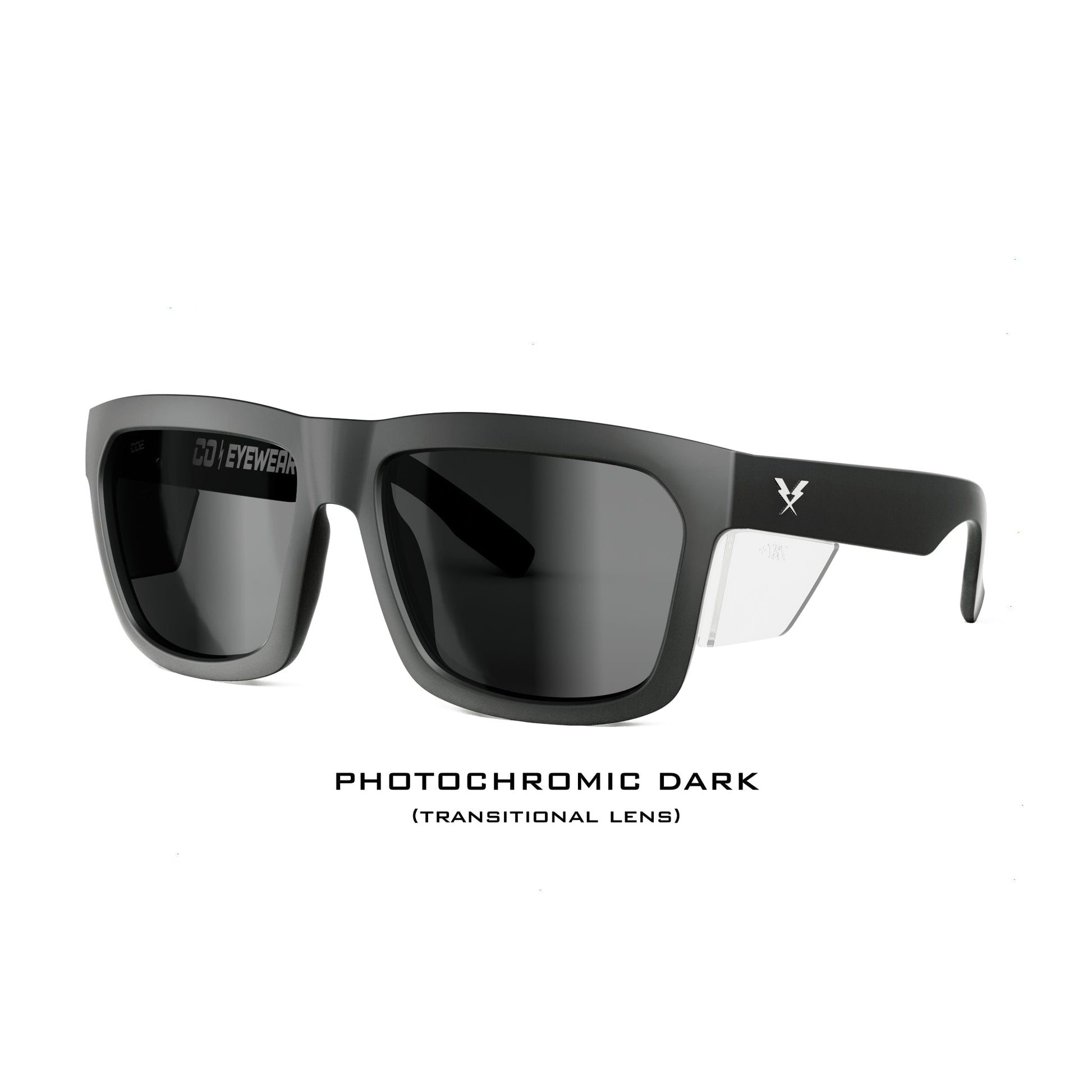 Hard Money Z87+ Matte Black Photochromic Goggles