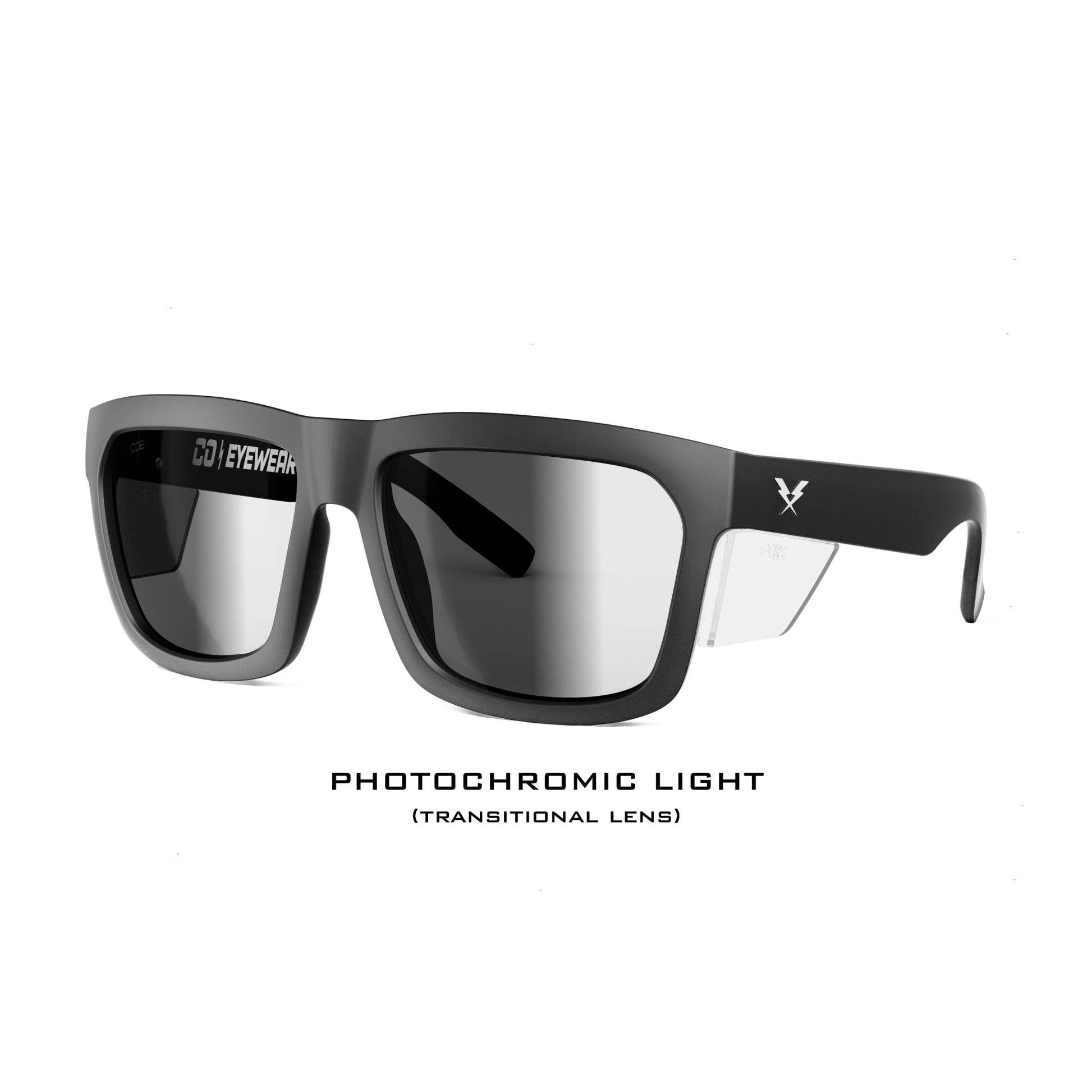 Hard Money Z87+ Matte Black Photochromic - eyewear-J.L. Matthews Co., Inc.