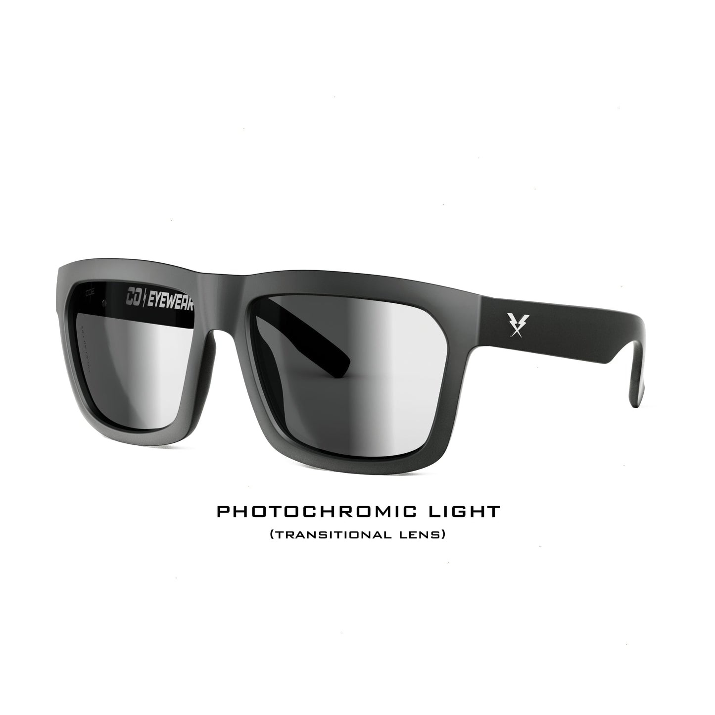 Hard Money Z87 Matte Black Photochromic - eyewear-J.L. Matthews Co., Inc.
