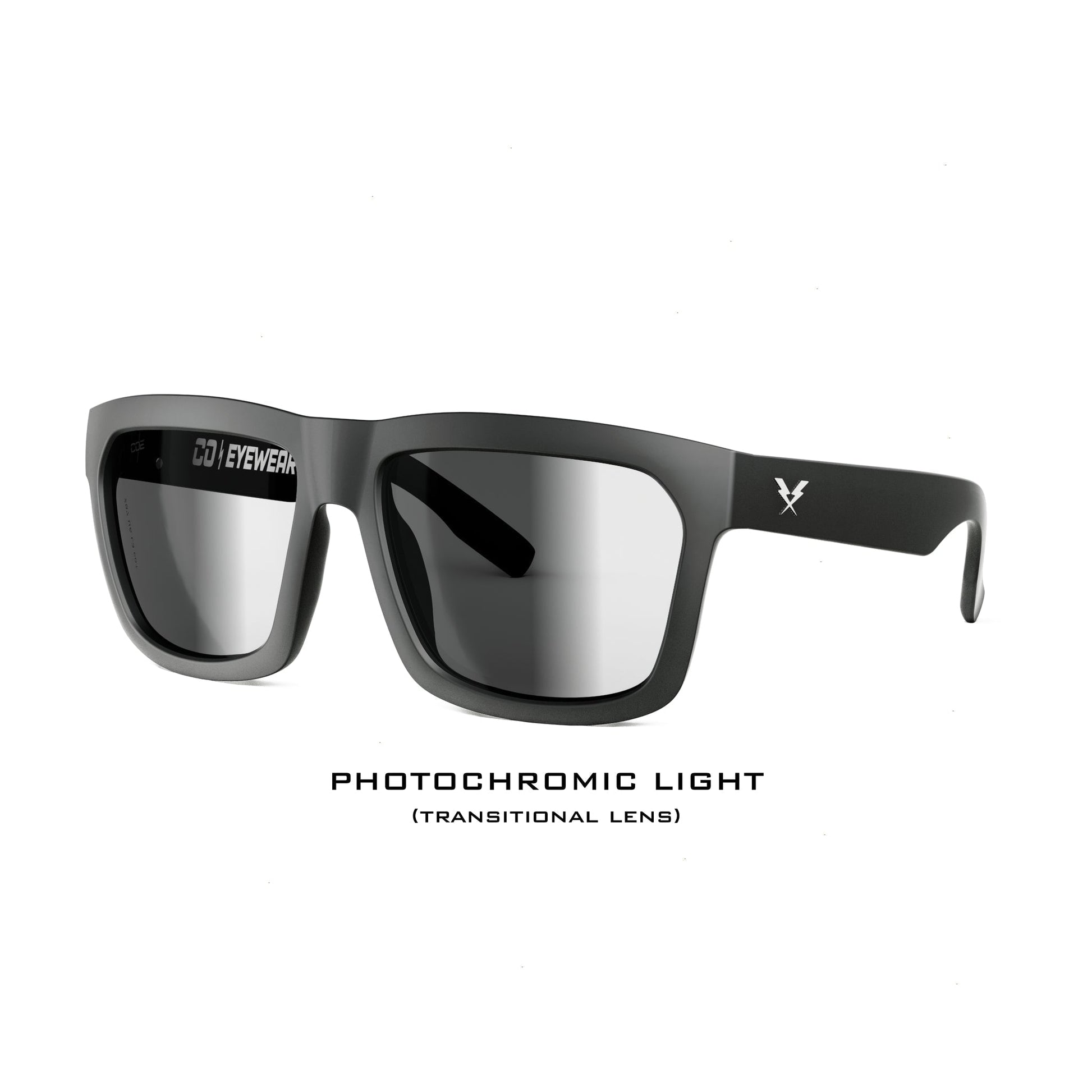 Hard Money Z87 Matte Black Photochromic - eyewear-J.L. Matthews Co., Inc.