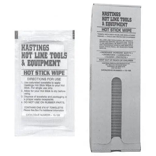 Hastings Hot Stick Wipes - 10 - 188 - J.L. Matthews Co., Inc.