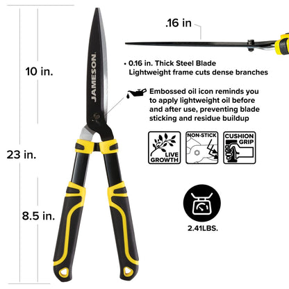 Heavy-Duty 23″ Hedge Shears