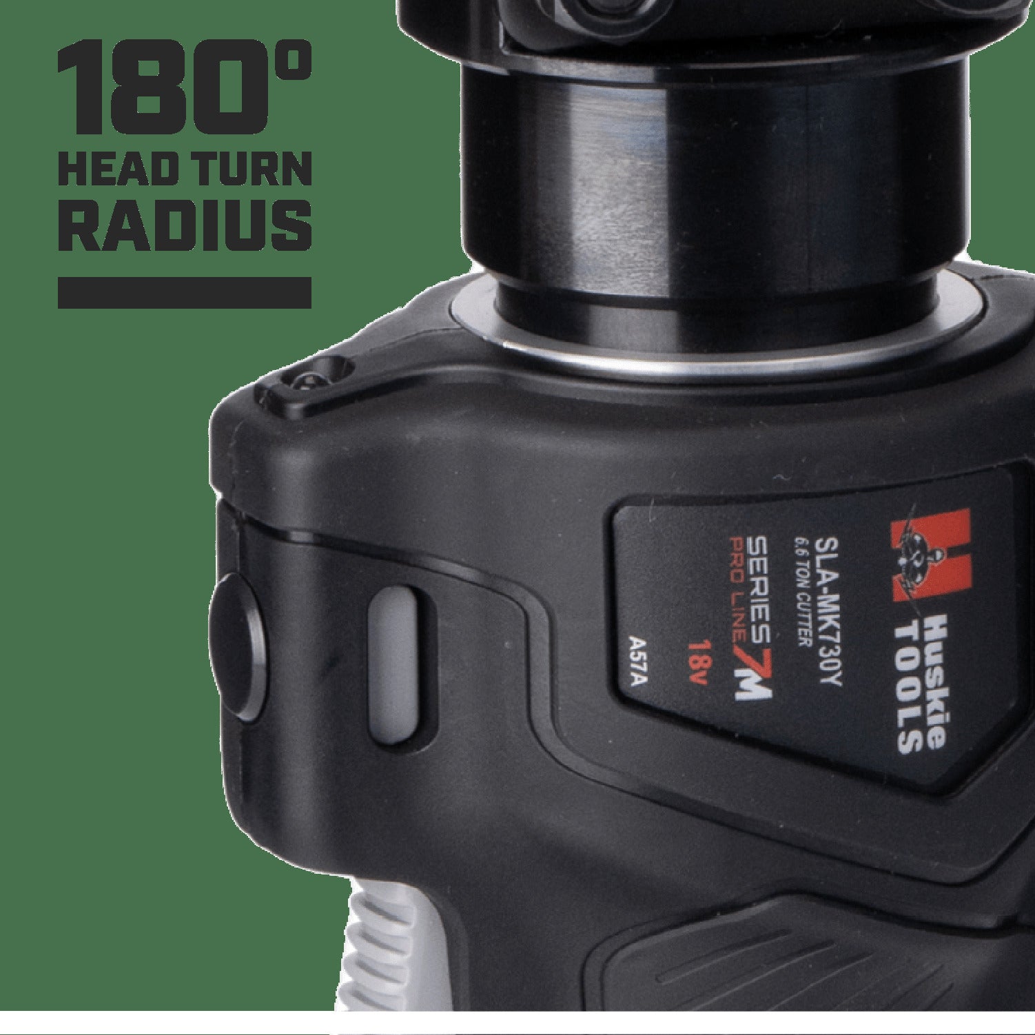 Huskie Tools 6 Ton 180° rotating head Crimping and Cutting Tool 