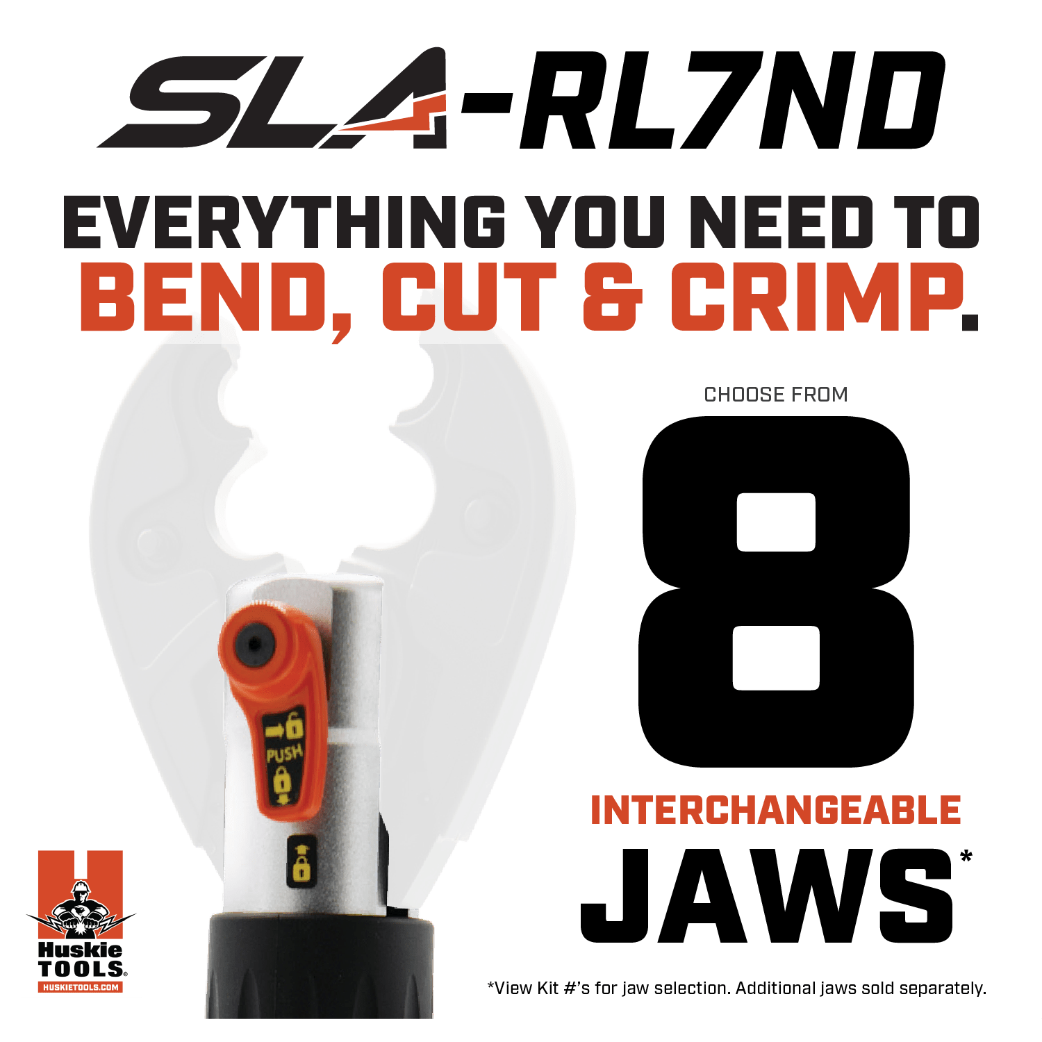 Huskie Tools Inline Crimping and Cutting Tool 