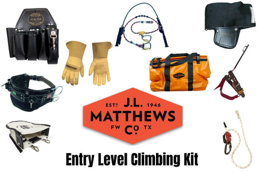 J. L. Matthews Entry Level Climbing Kit Linemen Tool Set - 
