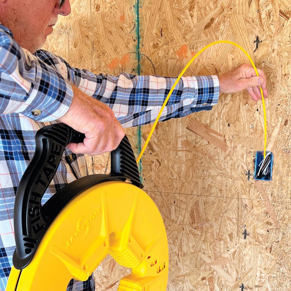 Jameson FLEX BUDDY™ Polymer Fish Tape with Non - Conductive Plastic Tip