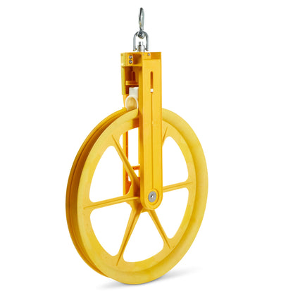 Jameson 24" Fiber Optic Sheave Spring loaded cable guard 