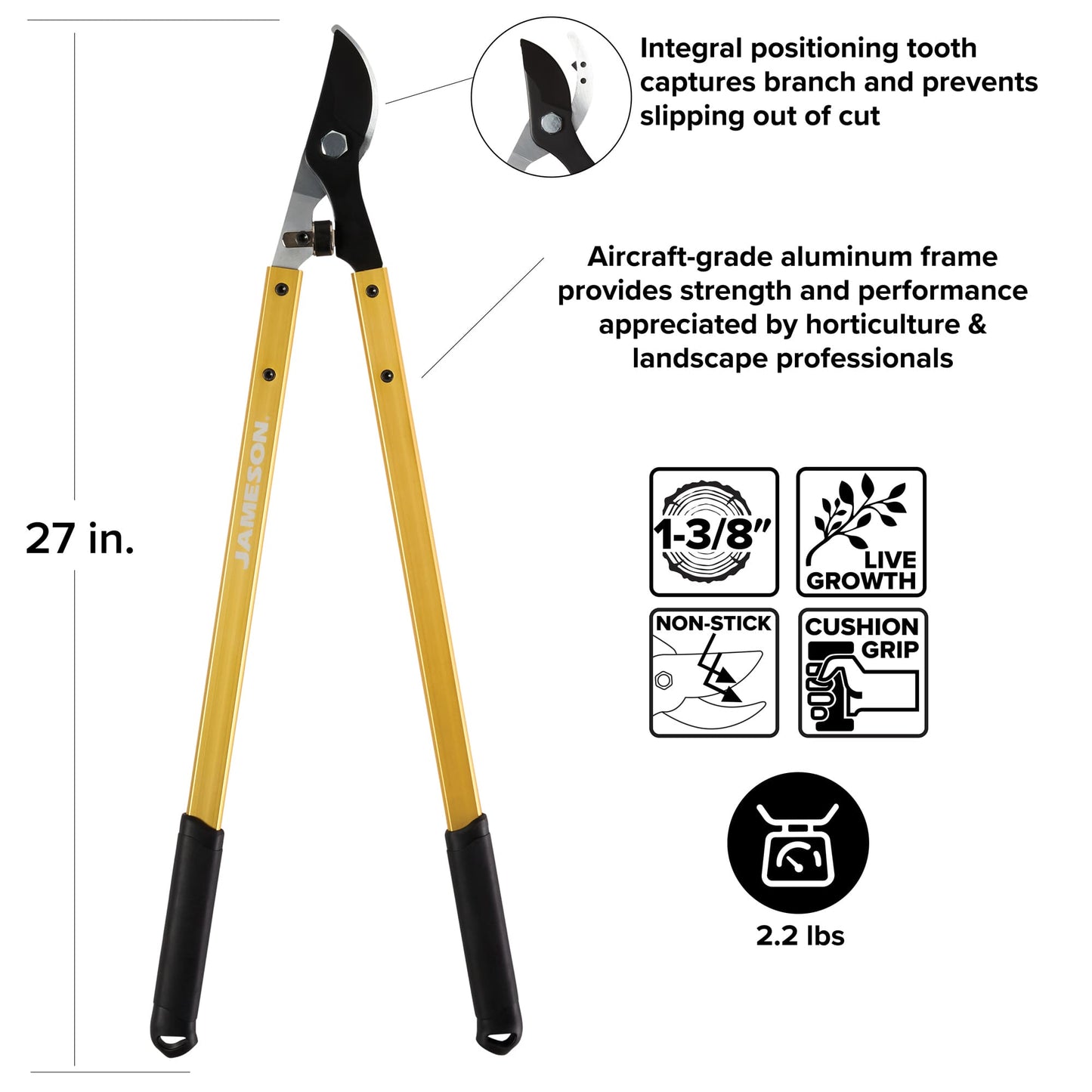 Jameson 27" Heavy Duty Tree Loppers
