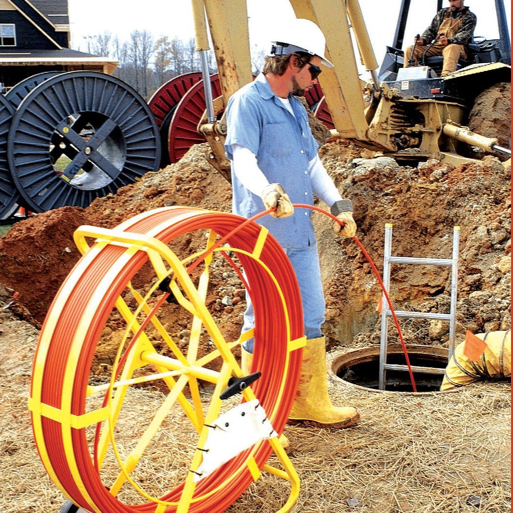 Jameson Conduit Duct Rodder Non - Conductive Rodder - 11A - 25 - 600M - J.L. Matthews Co., Inc.