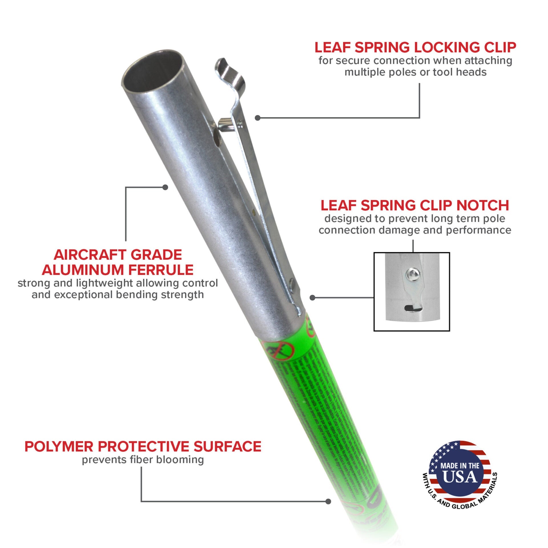 Jameson 8' Extension Poles