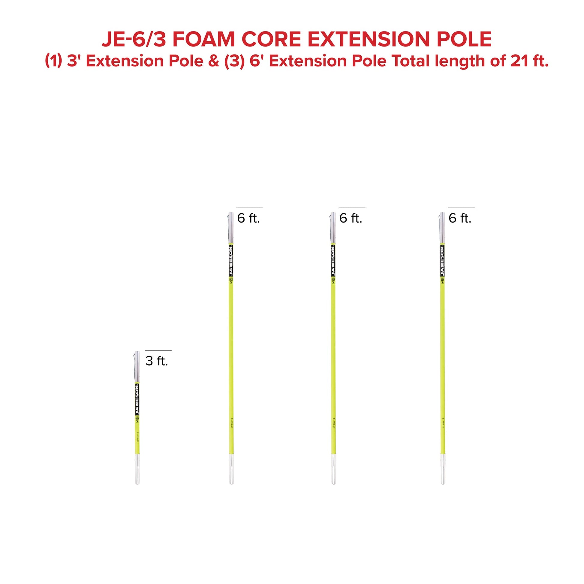 Jameson Layup Stick Set - JE-6/3 - Layup Sticks-J.L. Matthews Co., Inc.
