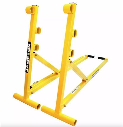 Jameson Portable Reel Buck - Heavy-duty adjustable steel frame