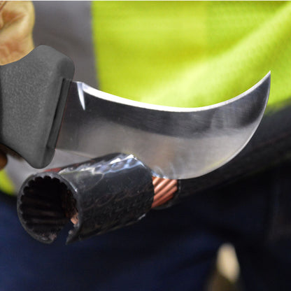 Ice Tempered Hawkbill Blade Skinning Knife