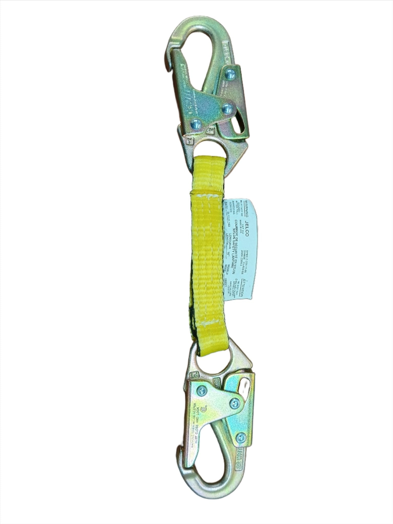 Jelco 16" Positioning Lanyard Fall Protection Equipment - 26001