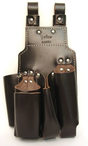 JELCO 5 Pocket Leather Tool Holster - 84604