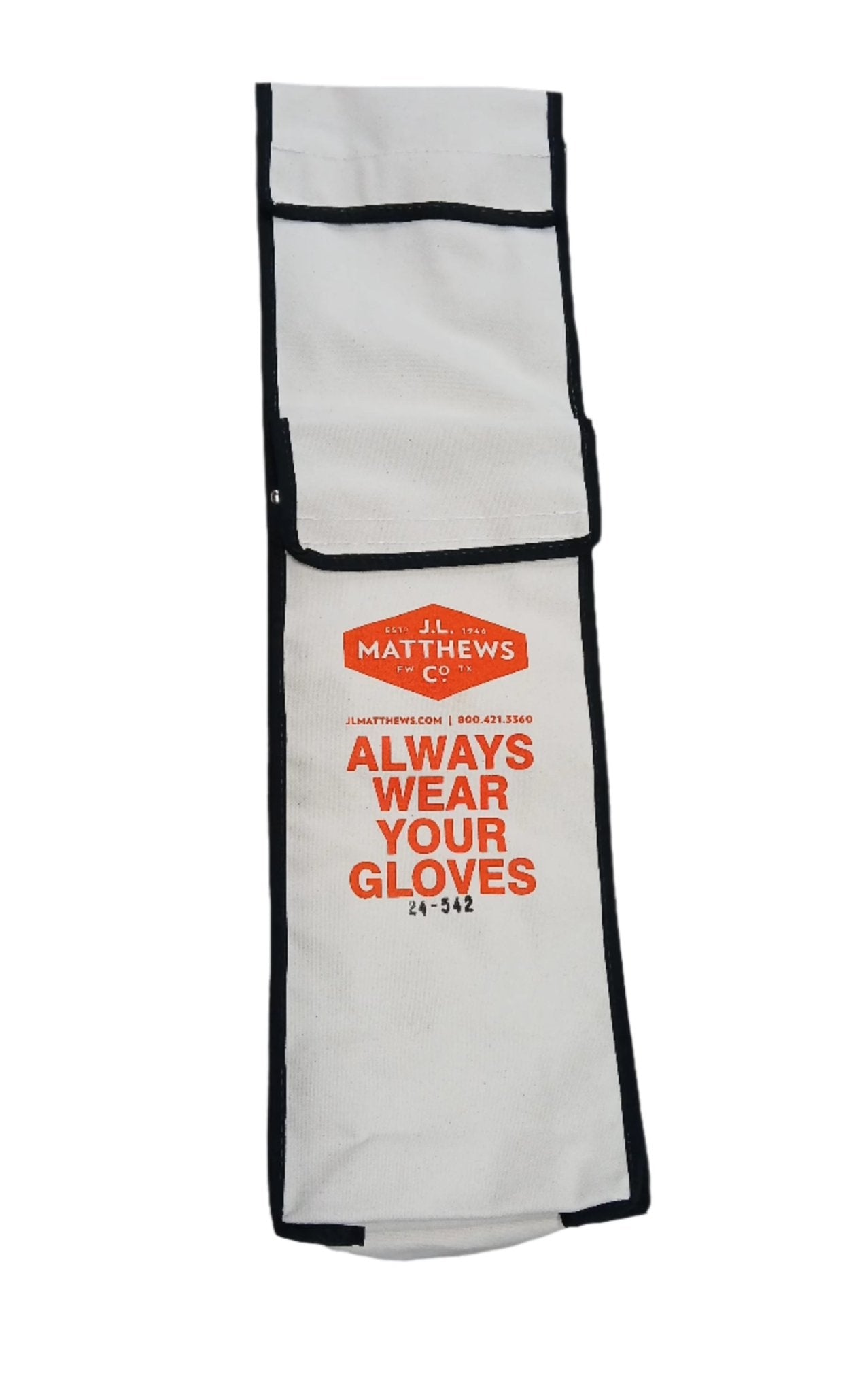 J.L. Matthews Sleeve and Glove Bag Canvas Gloves Storage Bag- 24-542