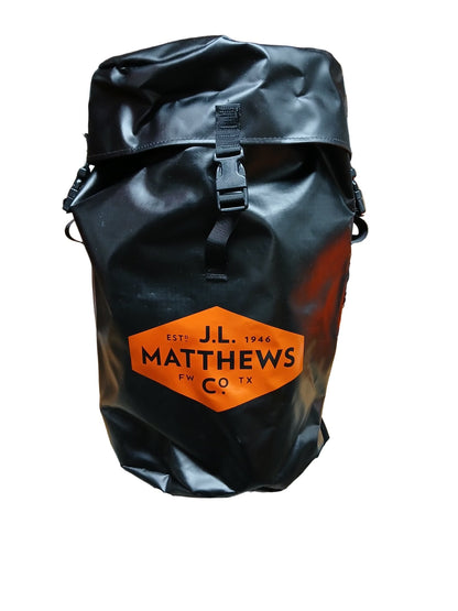 J.L. Matthews Black Mini Backpack Lineman Tool Bag-11BPM-BJLM