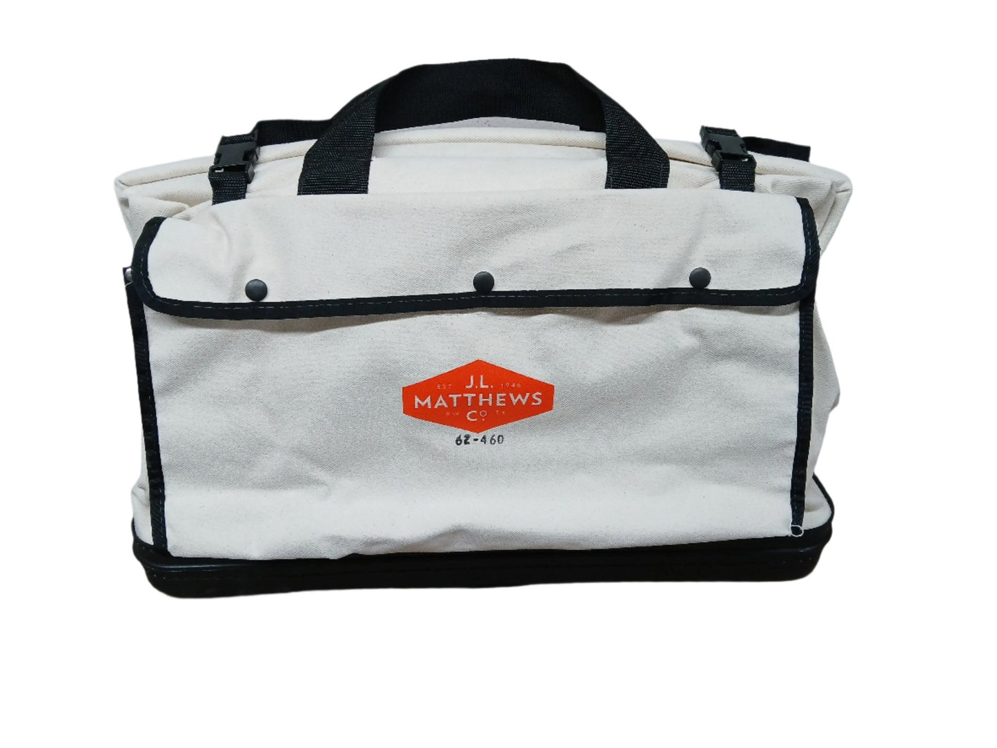 J.L. Matthews Canvas Tool Bag Big Mouth Tool Storage - 62-460