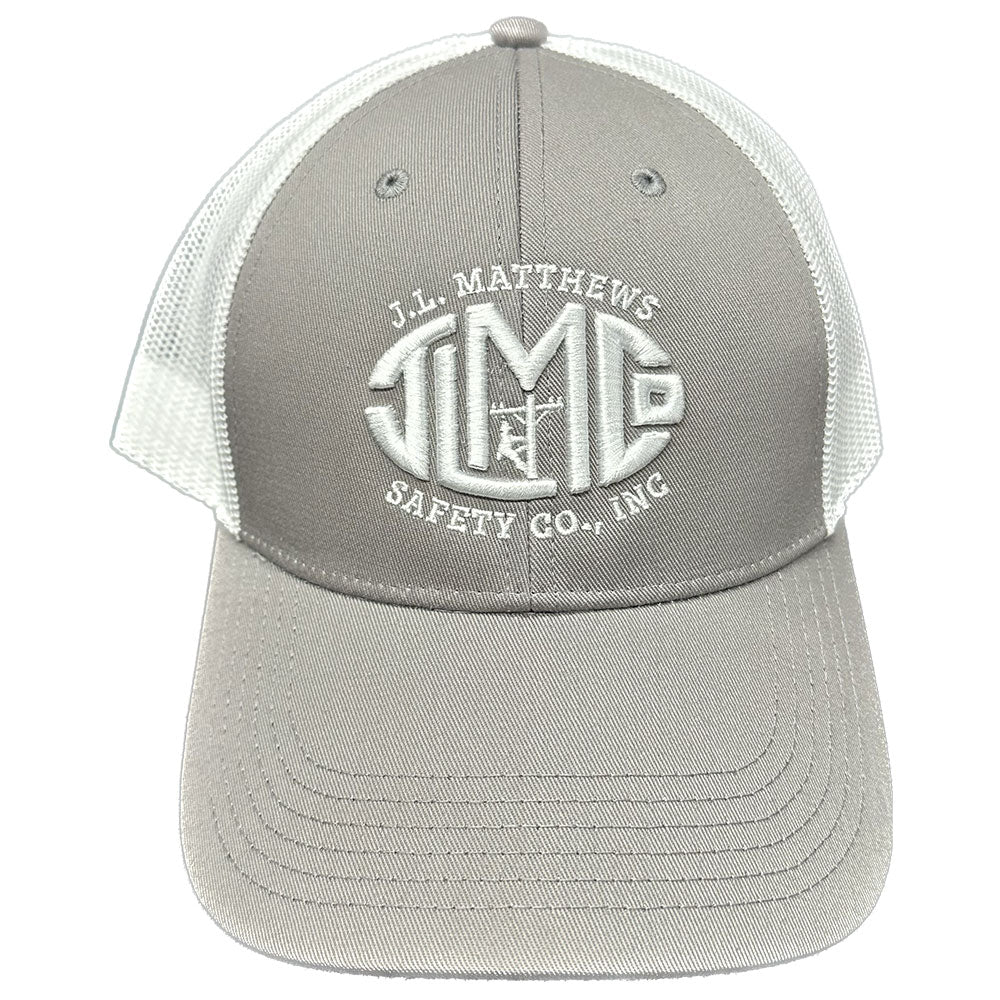 J.L. Matthews Grey Hats Throwback SnapBack Hat JLMHatThrowback J