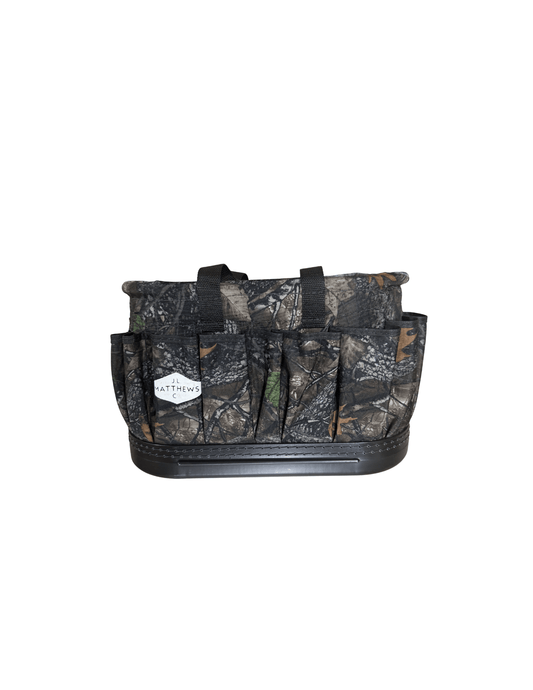 J.L. Matthews Linemen Camo Oval Tool Bucket - 98-707 - Buckets-J.L. Matthews Co., Inc.