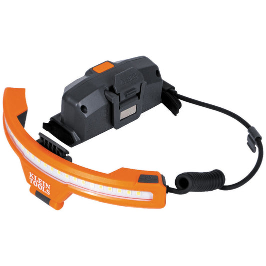 KLEIN Wide-Beam Headlamp with Mount for Hard Hat - KHH56308