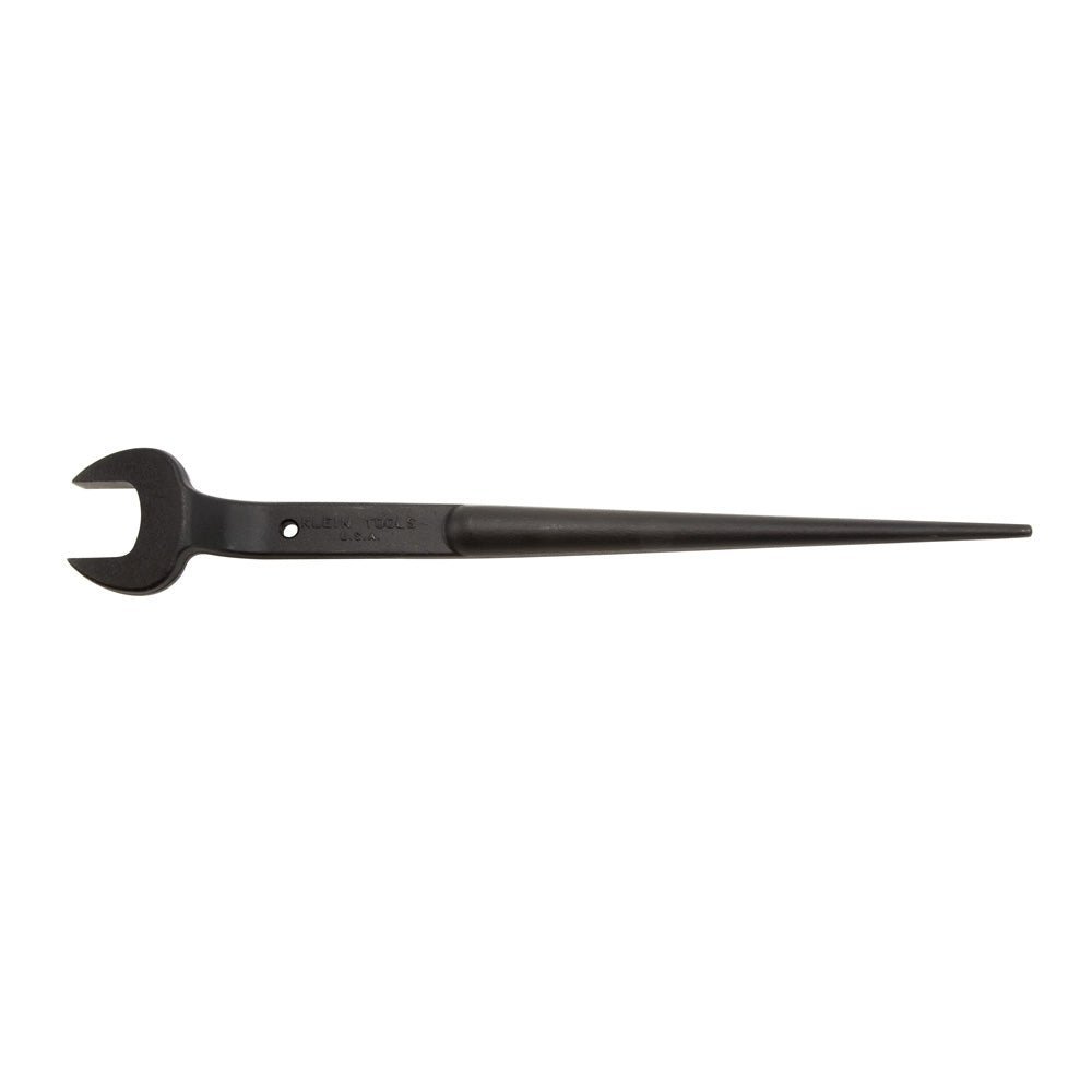 Klein Tools Construction Spud Wrench Cross-hole with no sharp edges for tethering