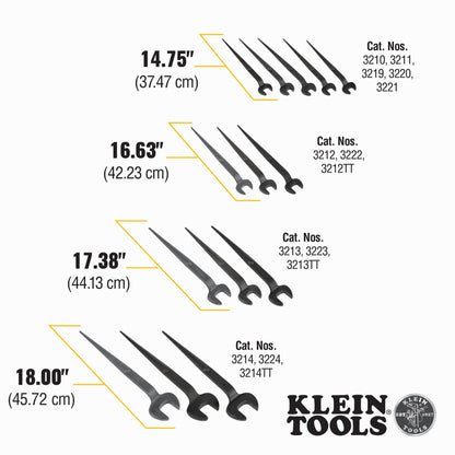 Klein 1-5/8" Nominal Opening Spud Wrench