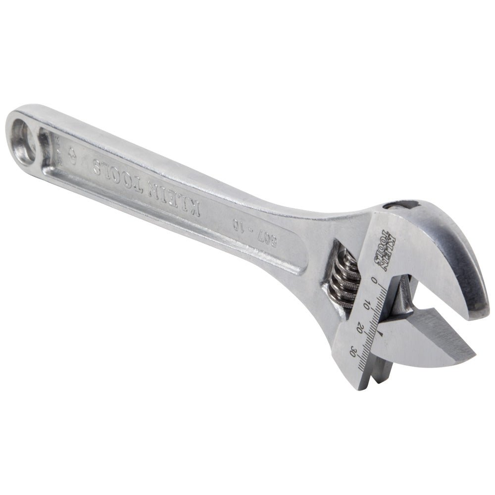 Klein 10'' Adjustable Wrench Extra Capacity Drive Wrench - 507 - 10 - Wrenches