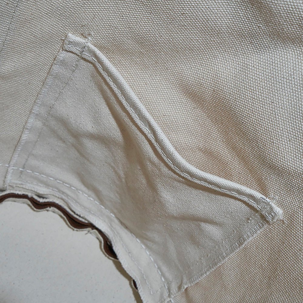 Klein Canvas Leather Bottom Bucket 