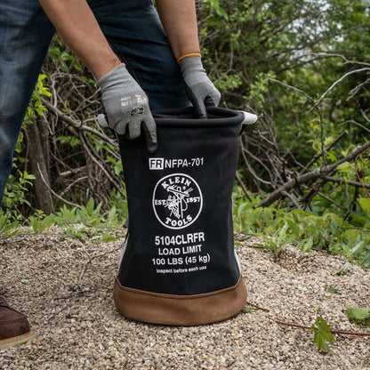 Flame-Resistant Top Closing Tool Bag 