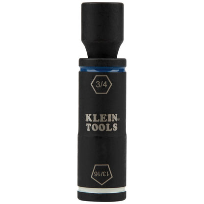 Klein 2 - in - 1 Penta Socket Hex Flip Socket with Adapter - 66080 - J.L. Matthews Co., Inc.