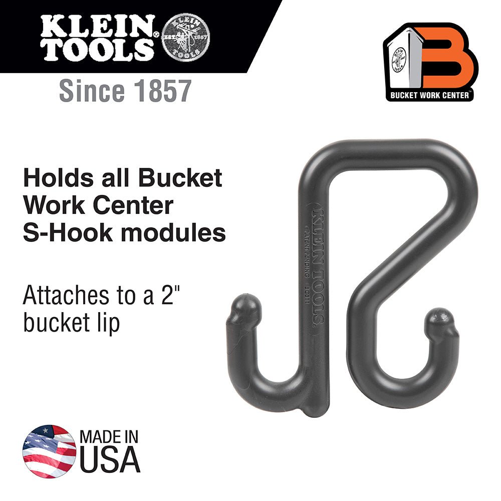 Klein 2 - Inch Utility Bucket S - Hook - BC311 - J.L. Matthews Co., Inc.