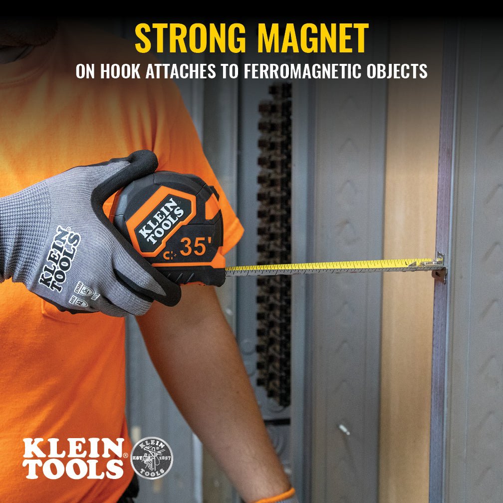 35-Foot Magnetic Double-Hook Tape Measure