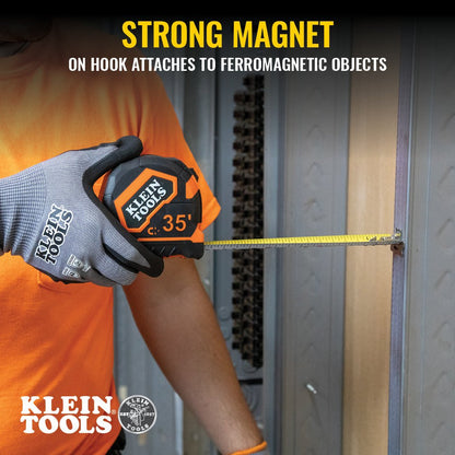 35-Foot Magnetic Double-Hook Tape Measure