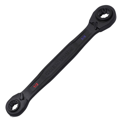 Klein 4 - in - 1 Ratcheting Wrench, Medium - 68215 - Wrenches