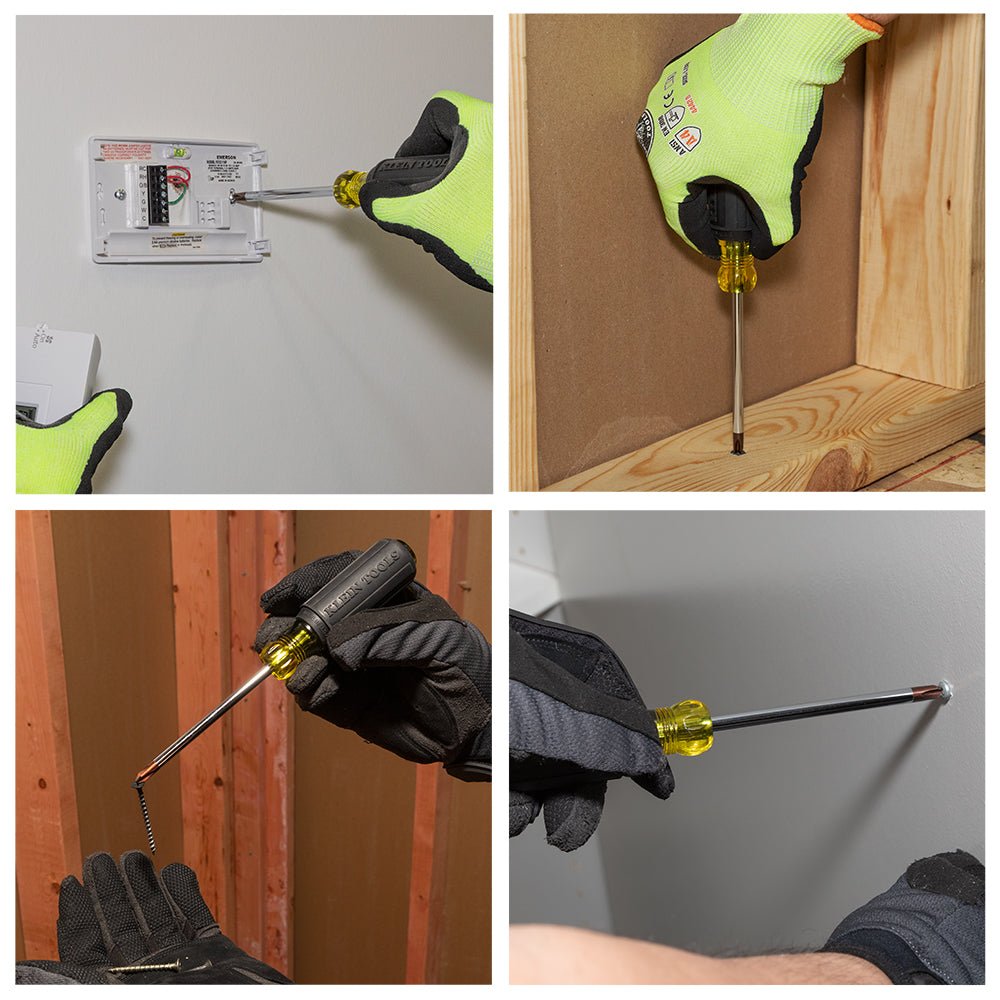 Klein Tools Durable Keystone-Tip Screwdrivers